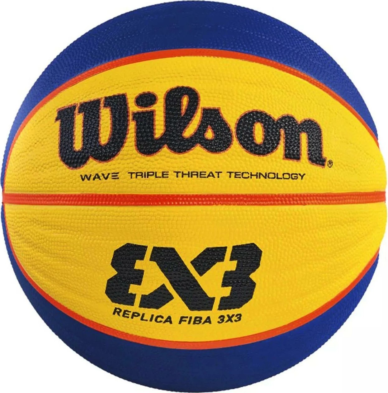 Top basketbolli Wilson për meshkuj, verdhë-blu