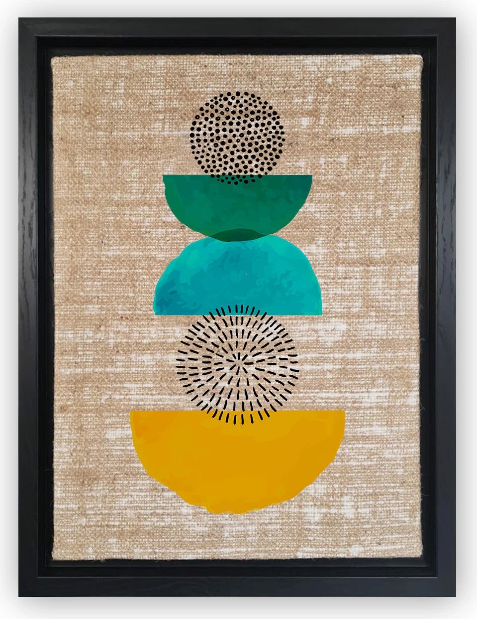 Pikturë dekorative në kanavacë, shumëngjyrëshe, Wallity, LSJ1990627790, 36x46cm