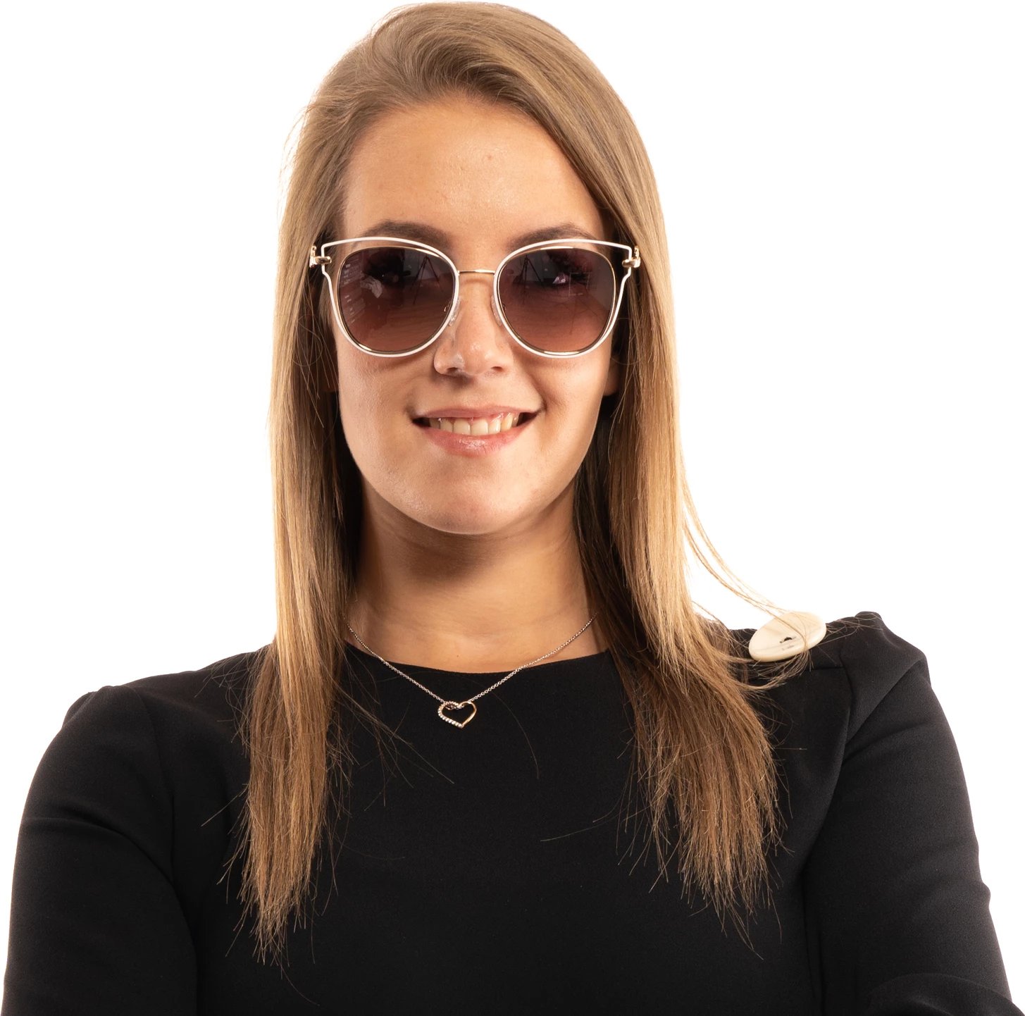 Syze dielli për femra Guess, të bardha