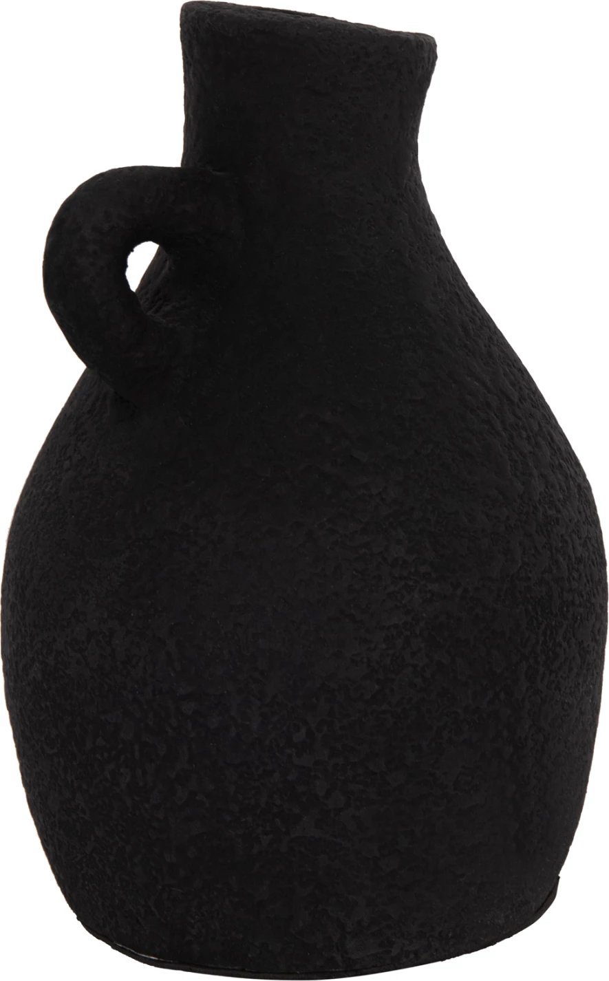 Vazo dekorative tavoline DECANT, terrakotë e zezë, FH4667.01L, 14x21cm Vazo dekorative tavoline DECANT, terrakotë e zezë, FH4667.01L, 14x21cm