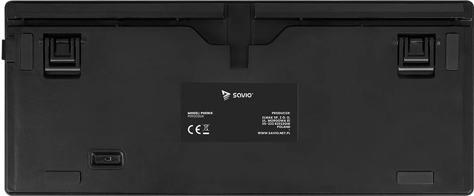 Tastierë mekanike wireless Savio Phenix, Gateron Red Pro, 82 taste, RGB, e zezë Tastierë mekanike wireless Savio Phenix, Gateron Red Pro, 82 taste, RGB, e zezë