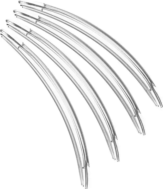 Mbrojtëse dyersh Baseus Airbag Bumper Strip CRFZT-A02, Transparent, set 4 copë