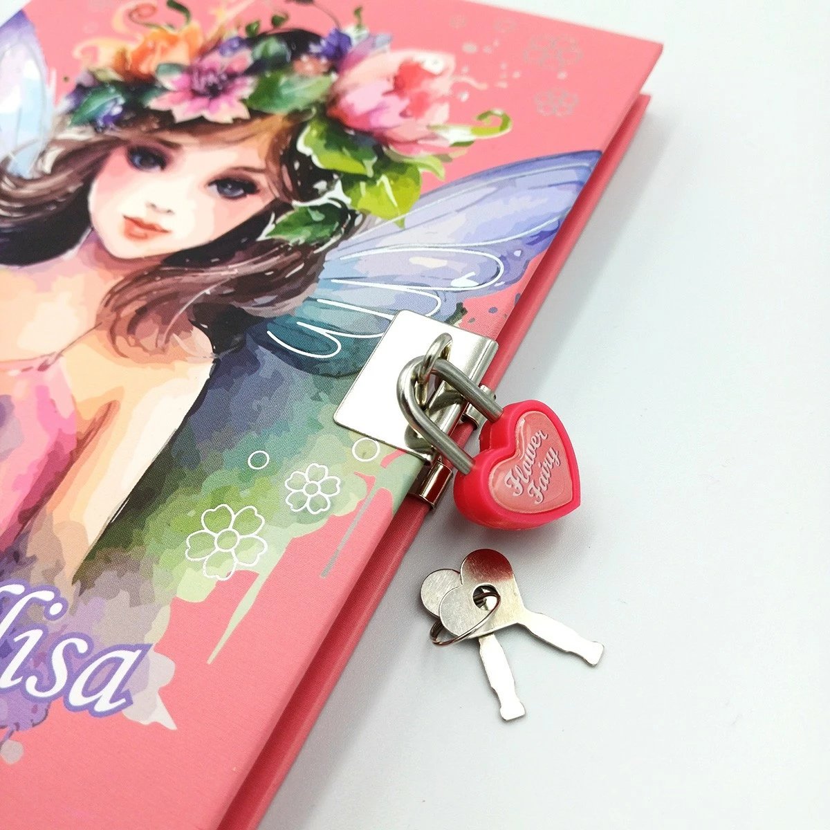 Ditari sekret Stnux Flower Fairy Bellisa me ngjitëse dhe 2 stilolapsa, për vajza Ditari sekret Stnux Flower Fairy Bellisa me ngjitëse dhe 2 stilolapsa, për vajza