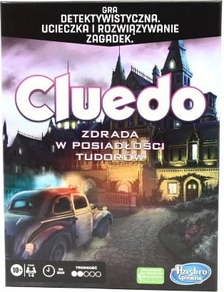 Lojë tavoline Hasbro CLUEDO Escape Room, për festa dhe shoqëri