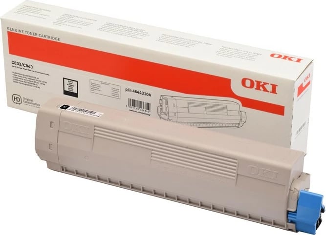 Toner OKI C823, Black HC, 46443104