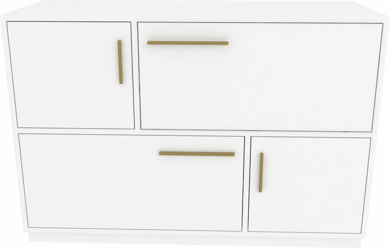 Konsolë Skye Decor, e bardhë, Mares