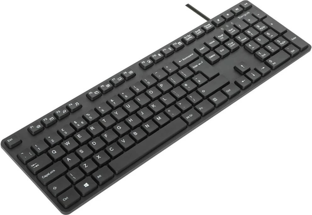 Set tastierë dhe maus Targus, full size, USB, QWERTY spanjisht, e zezë