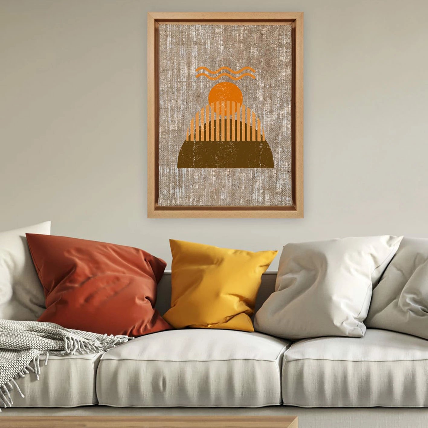 Pikturë dekorative në kanavacë, shumëngjyrëshe, Wallity, LNJ21803389440 - 4666, 46x66cm