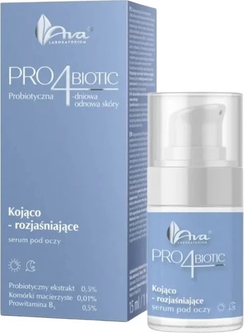 Serum për sy për femra Ava Laboratorium Pro4Biotic Soothing and Brightening, 15ml