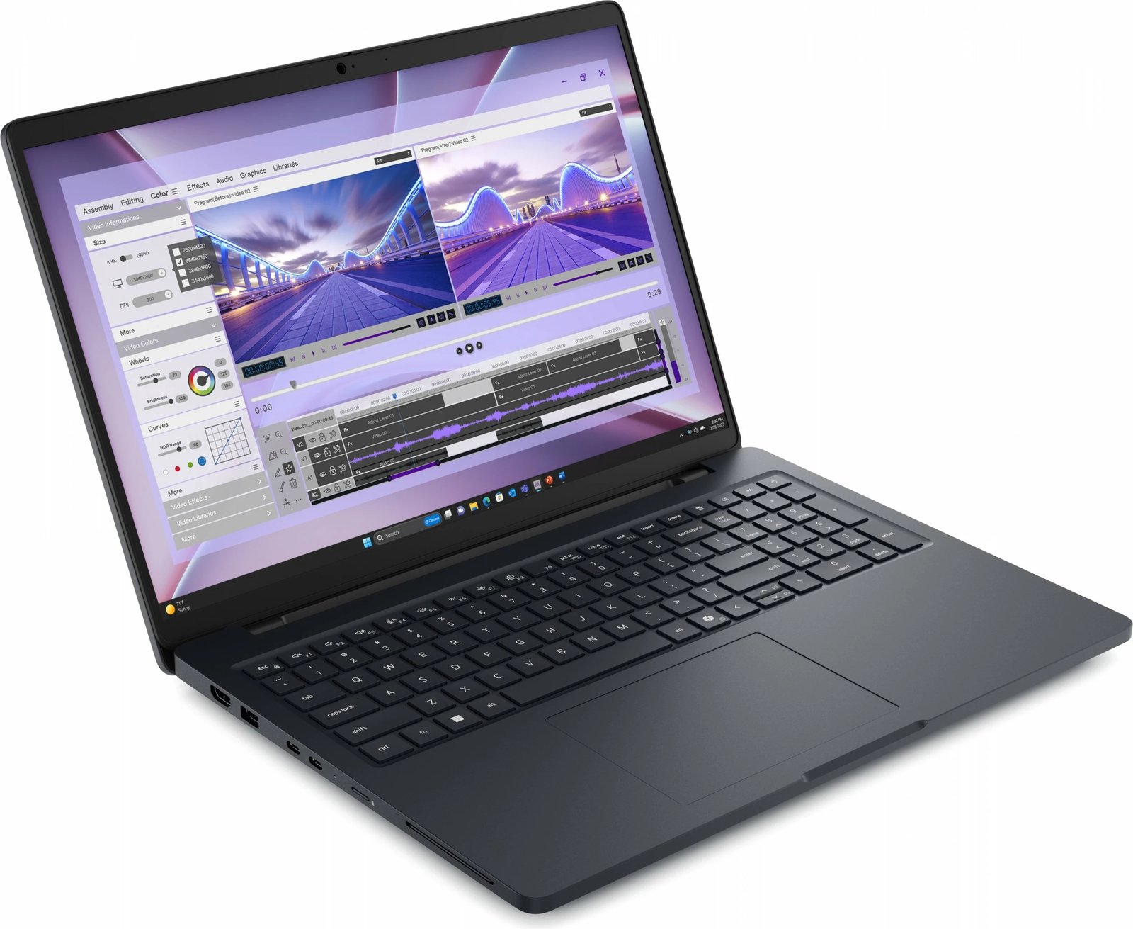 Kompjuter Dell Pro Max 16 MC16250, Intel Core i7, 32GB RAM, 1TB SSD, Nvidia RTX 1000, 16 inç, gri