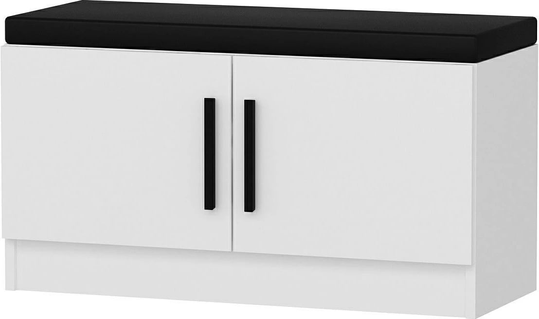 Stendë korridori Noah, e bardhë, 90x50x35cm