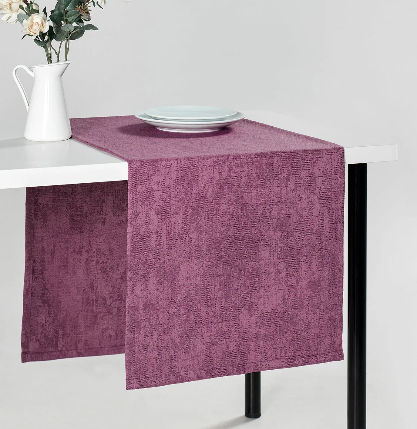 Raner Hermia, Milano, ngjyrë damson, 45x150cm