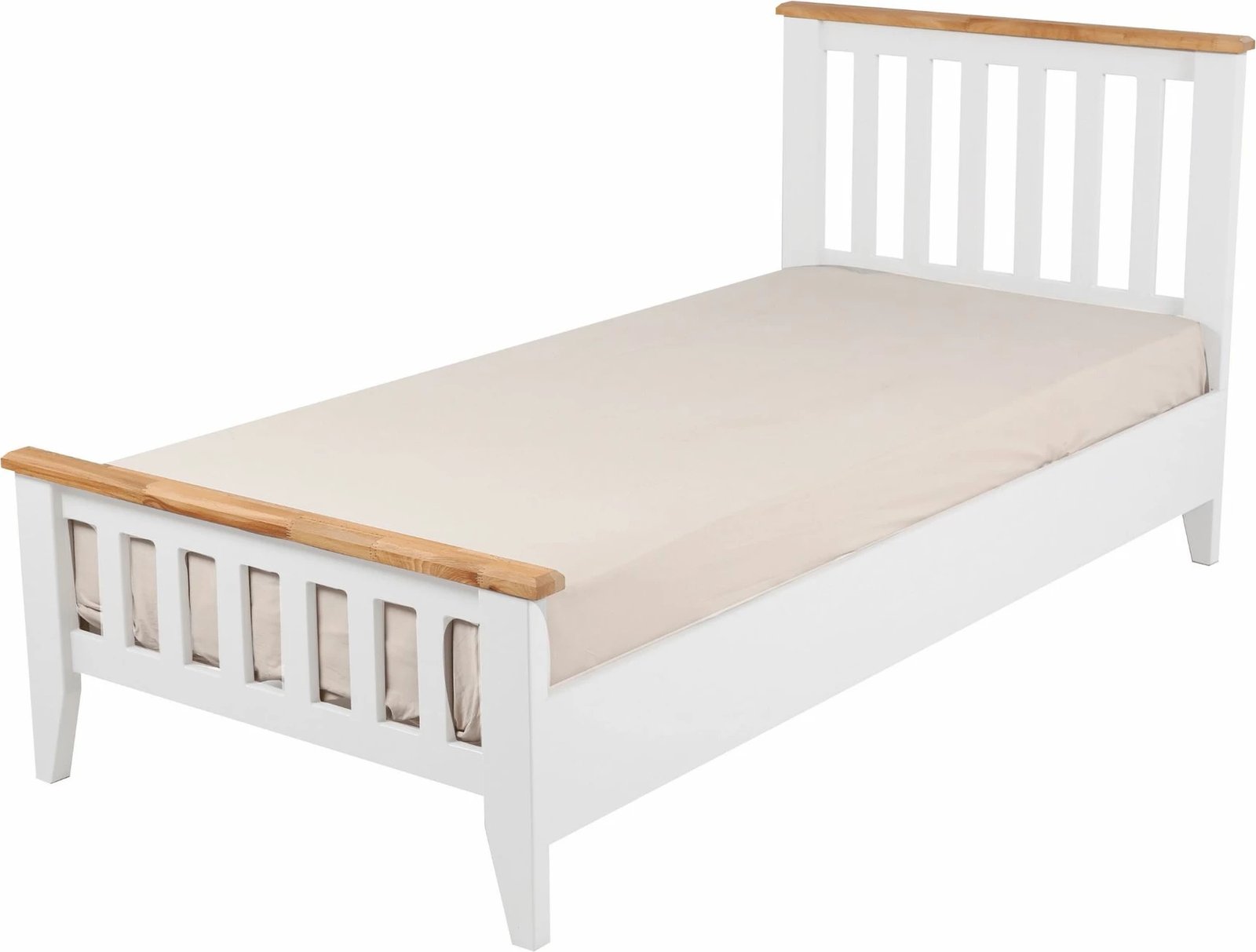 Krevat njësh Hanah Home, stil modern country, 90x190 cm