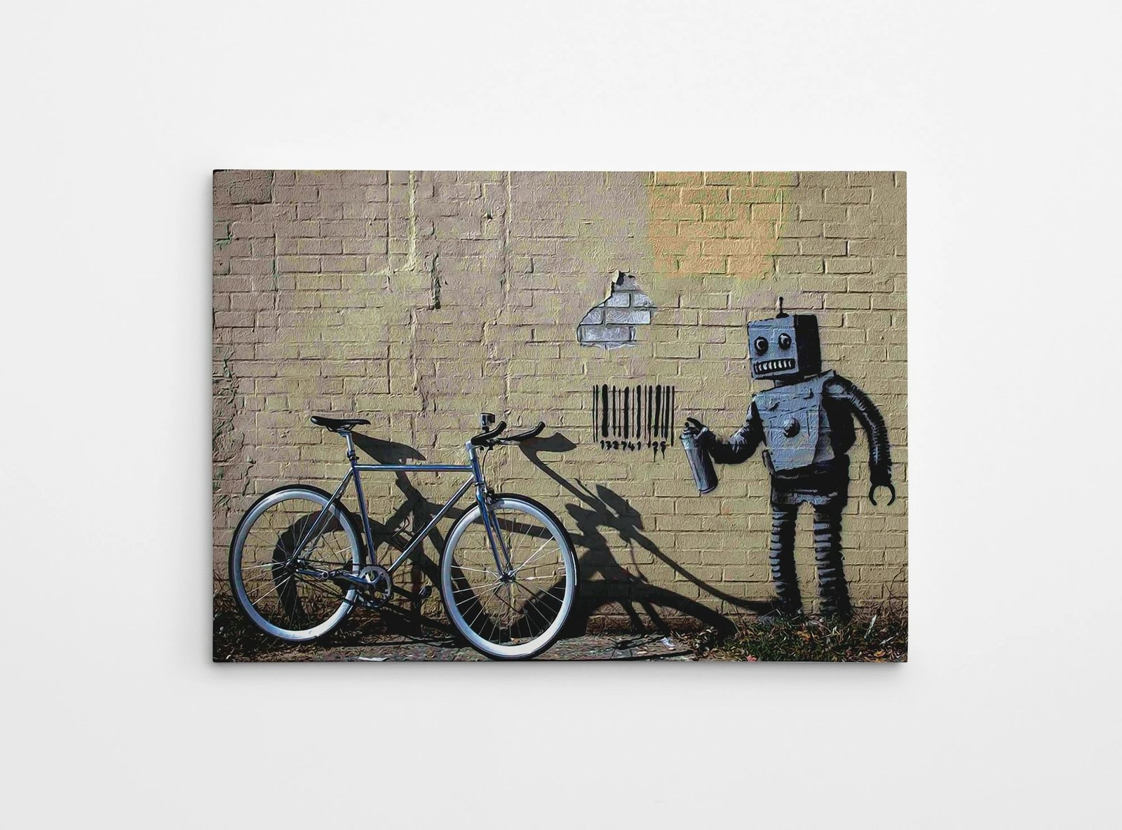 Pikturë dekorative në kanavacë, Banksy, shumëngjyrëshe, WY19, 50x70cm