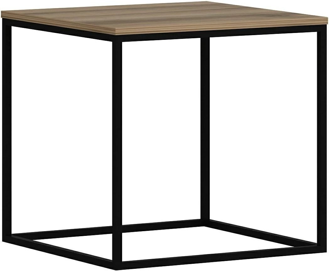 Tavolinë anësore Hanah Home, Basak, ngjyrë arre