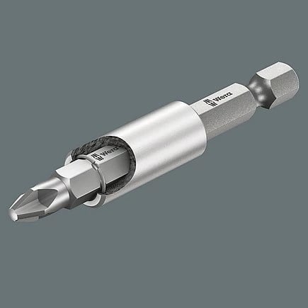 Set bitash Wera 30 copë, Torx Plus, 1/4", me mbajtës magnetik, në kuti, zi/metalik