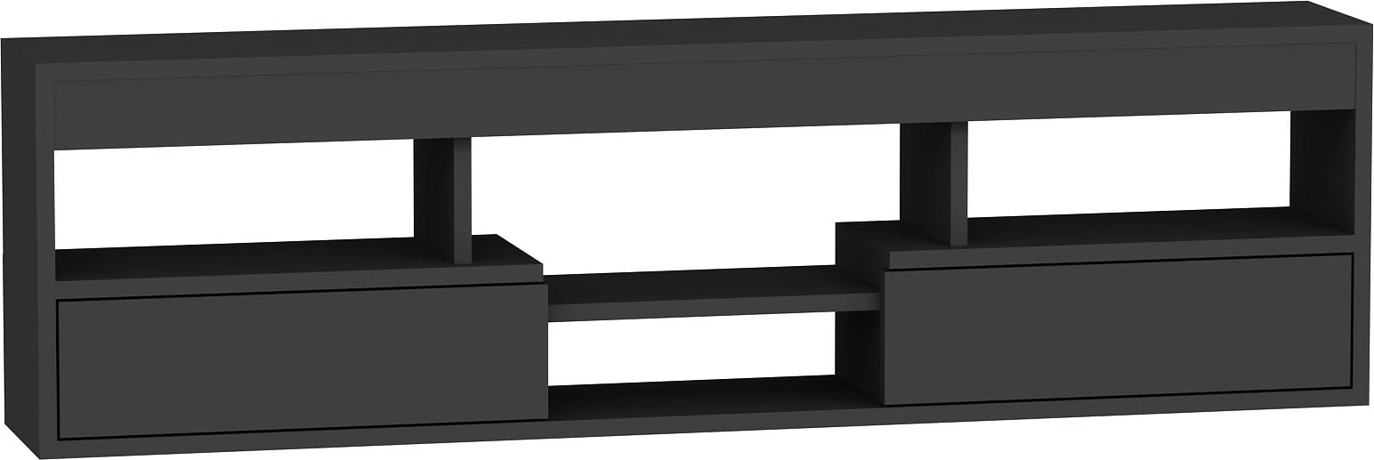 Komodë televizori Hanah Home, Lisa, ngjyrë antracit