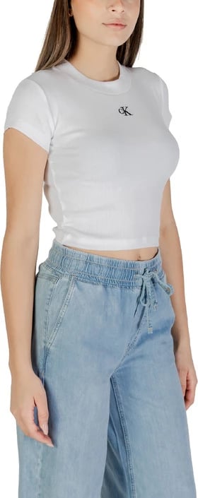 Maicë Calvin Klein Jeans femra e bardhë