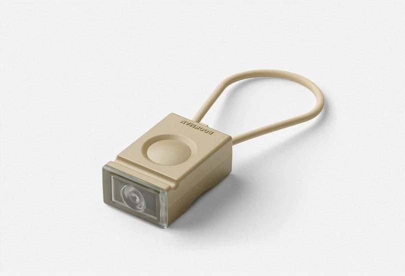 Dritë biçiklete BOOKMAN Block Light Front 50lm, bezhë
