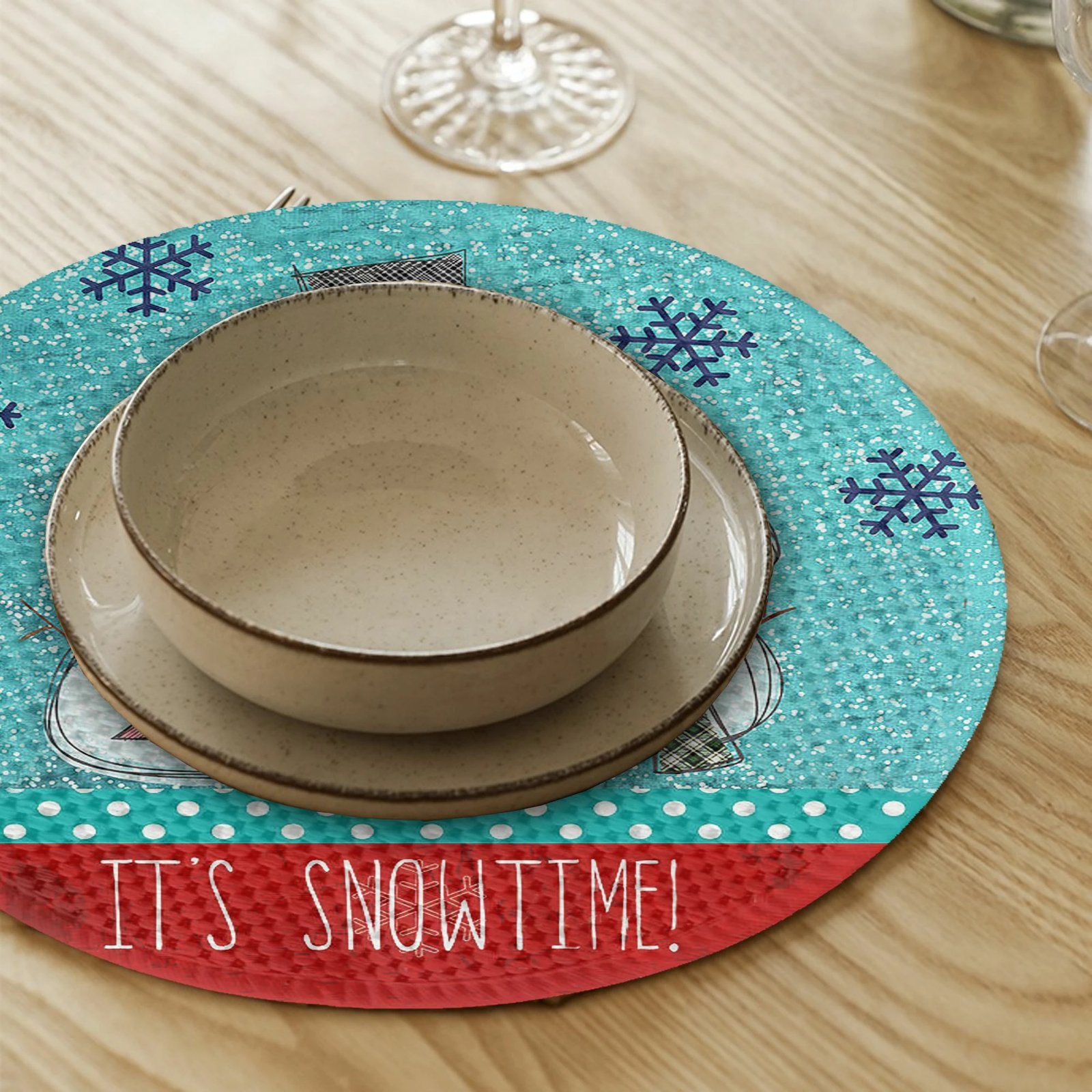 Ndamëse tavoline Hermia Concept, shumëngjyrëshe, 37cm, 4 copë