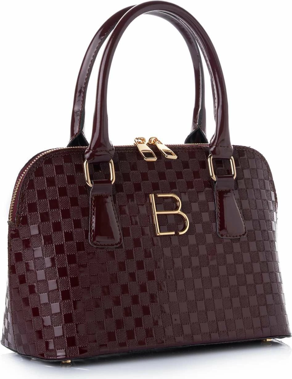 Çantë shpatullash Lucky Bees, Brigitte, ngjyrë e kuqe e errët