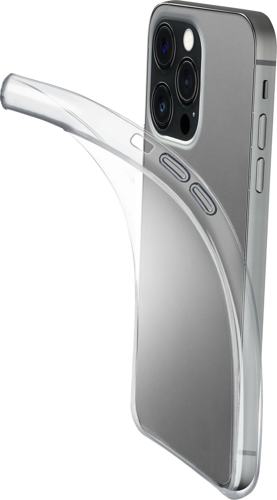 Mbështjellës Cellular Line Fine Case për iPhone 16 Pro Max, transparent