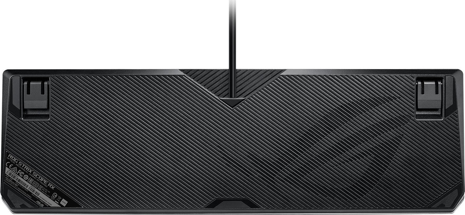 Tastierë Asus ROG Strix Scope RX, RGB, optiko-mekanike, e zezë