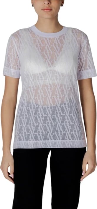 Maicë për femra Armani Exchange, e bardhë