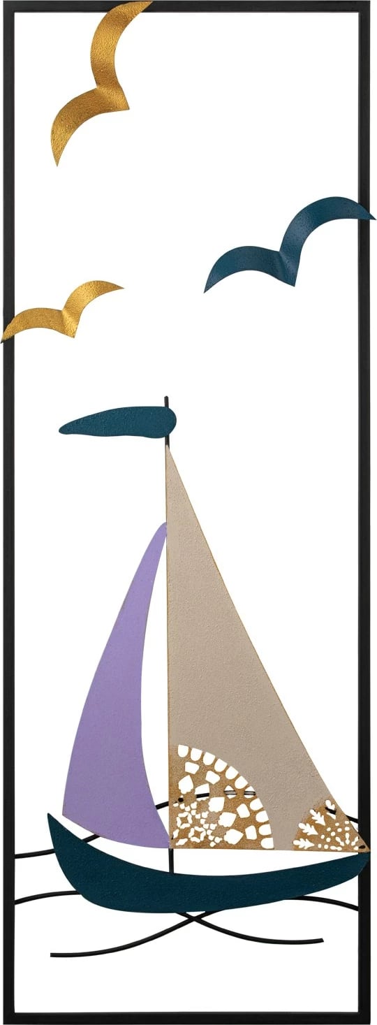 Aksesor dekorativ metalik për mur, Wallity, Port de Cannes - 1