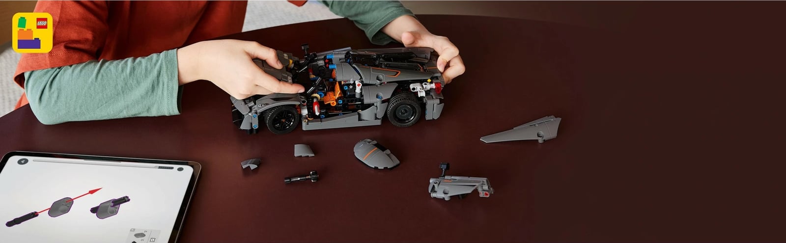 Set ndërtimi LEGO Koenigsegg Jesko Absolut, 801 copë, Gri Set ndërtimi LEGO Koenigsegg Jesko Absolut, 801 copë, Gri