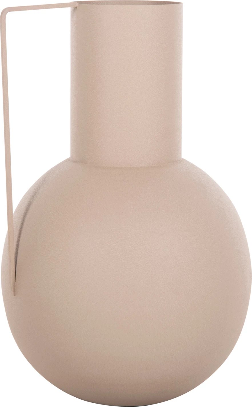 Vazo dekorative FLAGON FH4259.01 metalike, ngjyrë ecru, Φ34x54H cm Vazo dekorative FLAGON FH4259.01 metalike, ngjyrë ecru, Φ34x54H cm