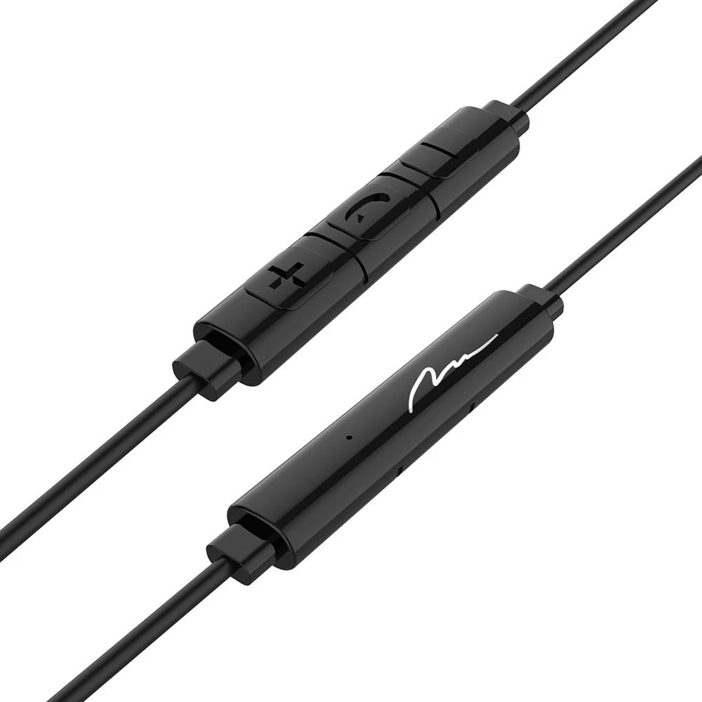 Kufje in-ear Media-Tech MT3609K me USB-C, me mikrofon, të zeza