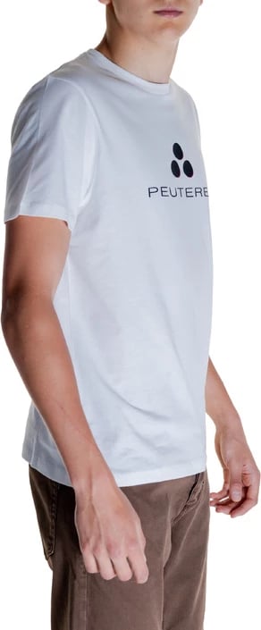 Maicë Peuterey për meshkuj, e bardhë