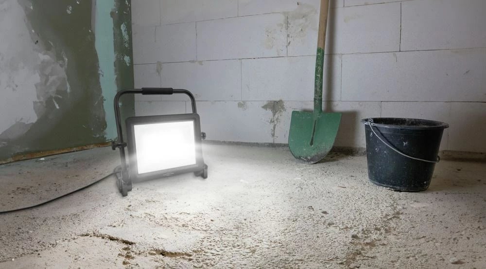 Prozhektor LED Ansmann FL100W-AC, 100 W, Alumini, i zi