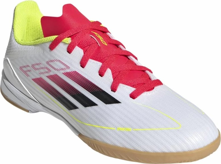 Atlete futbolli për fëmijë adidas, të bardha