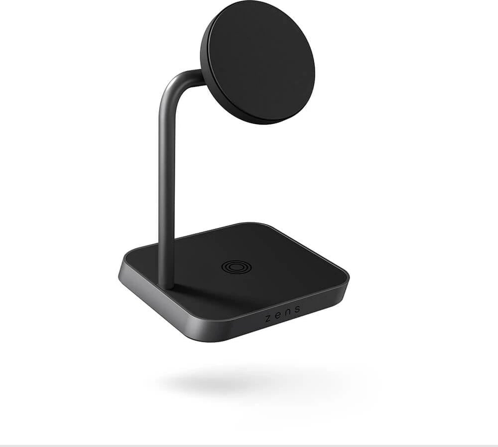 Karikues Zens 2-në-1 me magnet, alumini, 24W, A641-020, zi
