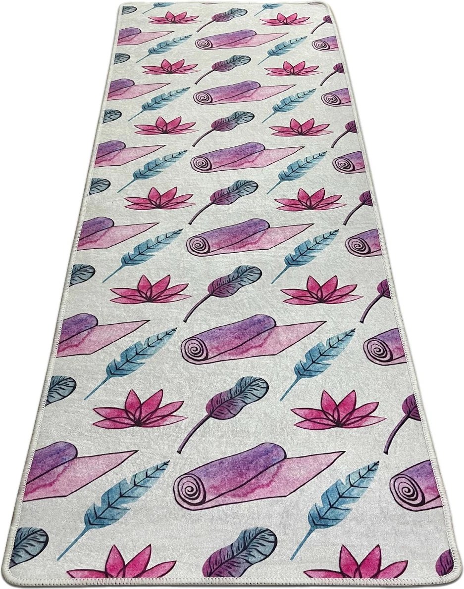 Qilim yoga Vital And Vivid, Marich Djt, shumëngjyrësh Qilim yoga Vital And Vivid, Marich Djt, shumëngjyrësh