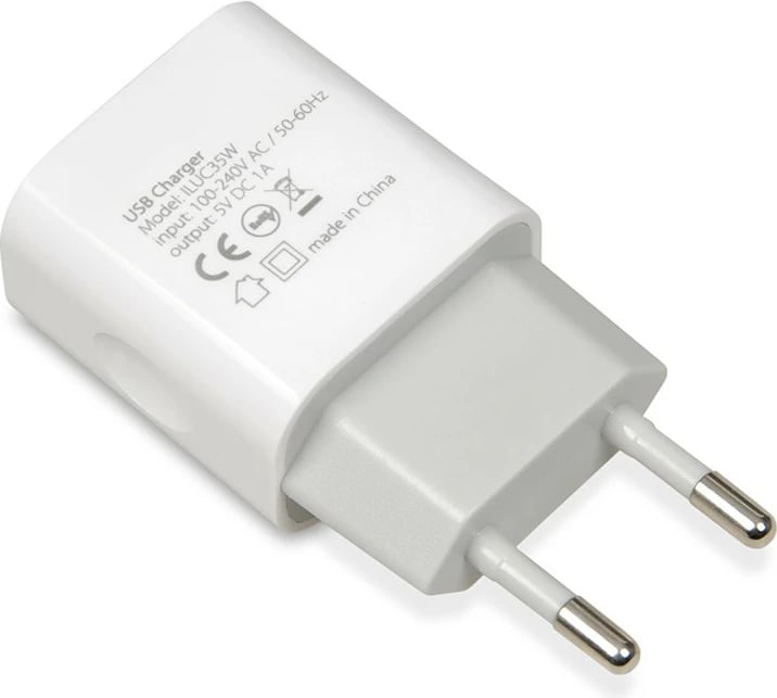 Karikues muri iBOX C-35 me 1x USB 1A, Bardhë Karikues muri iBOX C-35 me 1x USB 1A, Bardhë