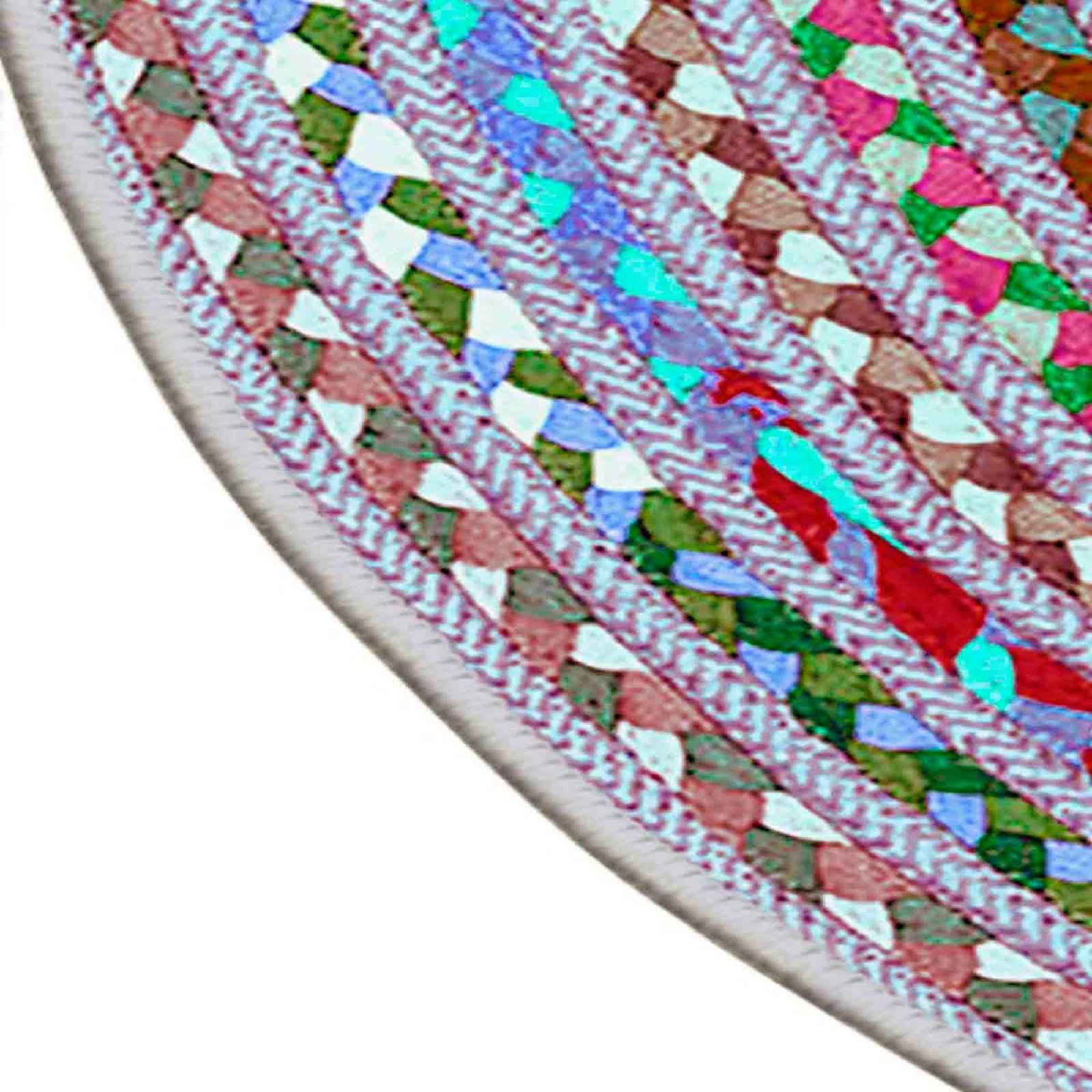 Qilim i rrumbullakët, shumëngjyrësh, 70cm, Conceptum Hypnose, Wookece266