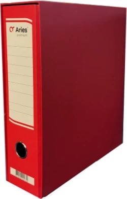 ARIES REGJISTRATOR ME KUTI A4/80 PREMIUM KUQ
