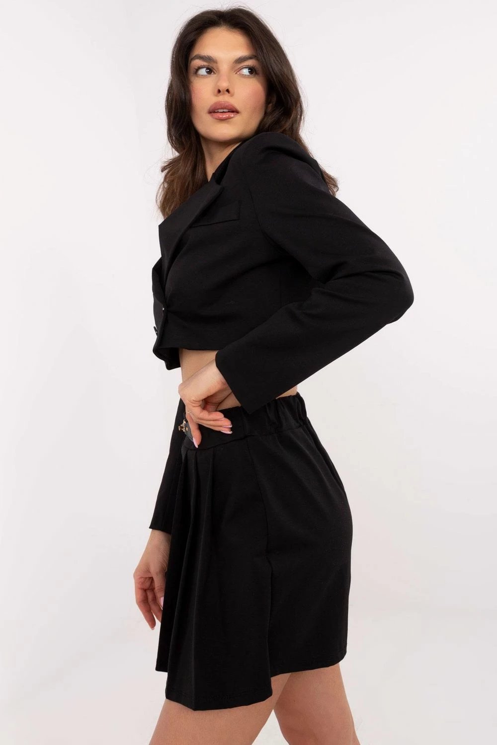 Pantallona fund femra Italy Moda, të zeza