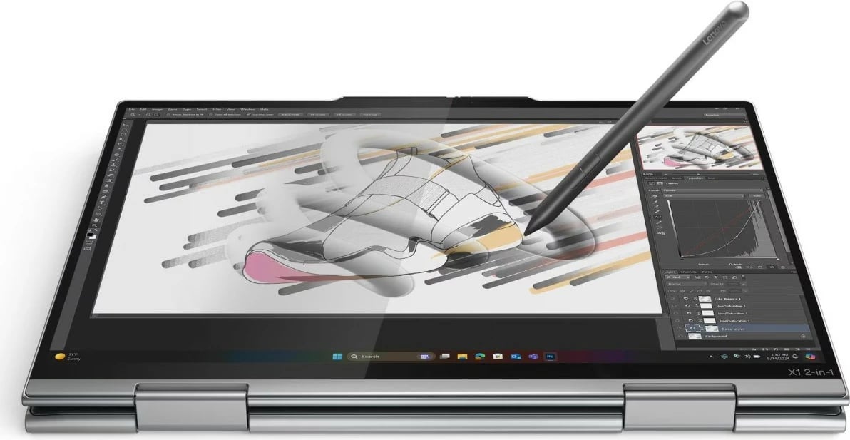 Ultrabook Lenovo ThinkPad X1 2-in-1 Gen 10 Aura Edition, Intel Core Ultra 7 258V, 32GB RAM, 1TB SSD, 14" 2.8K Touch, Gri Ultrabook Lenovo ThinkPad X1 2-in-1 Gen 10 Aura Edition, Intel Core Ultra 7 258V, 32GB RAM, 1TB SSD, 14" 2.8K Touch, Gri