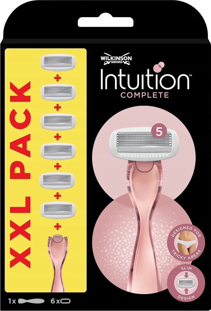 Makine rroje për femra Wilkinson Intuition Complete, 6 kartridha