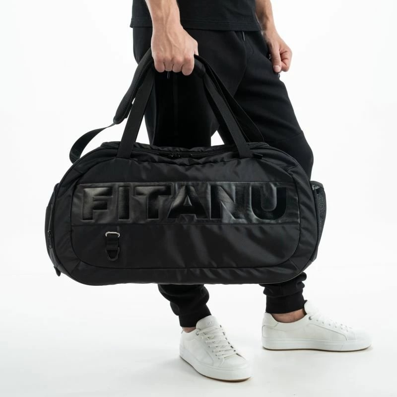 Çantë sportive Fitanu, unisex, e zezë