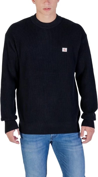 Xhemper për meshkuj Calvin Klein Jeans, i zi