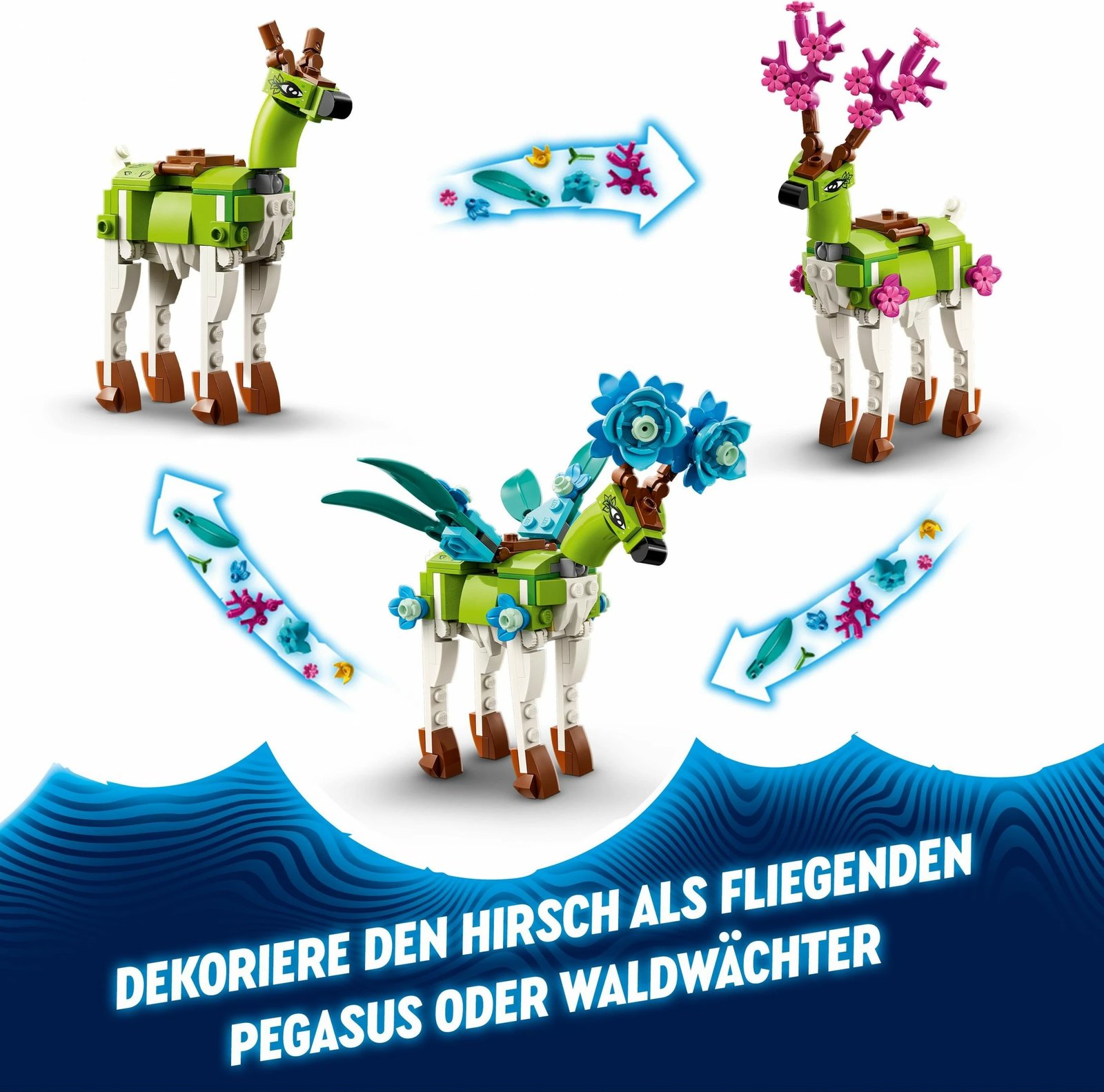 Set ndërtimi LEGO Stable of Dream Creatures, 681 pjesë, shumëngjyrësh Set ndërtimi LEGO Stable of Dream Creatures, 681 pjesë, shumëngjyrësh