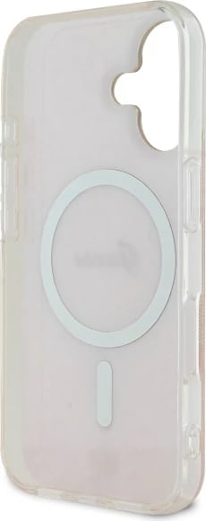 Mbështjellës Guess IML 4G MagSafe për iPhone 16, Rozë Mbështjellës Guess IML 4G MagSafe për iPhone 16, Rozë