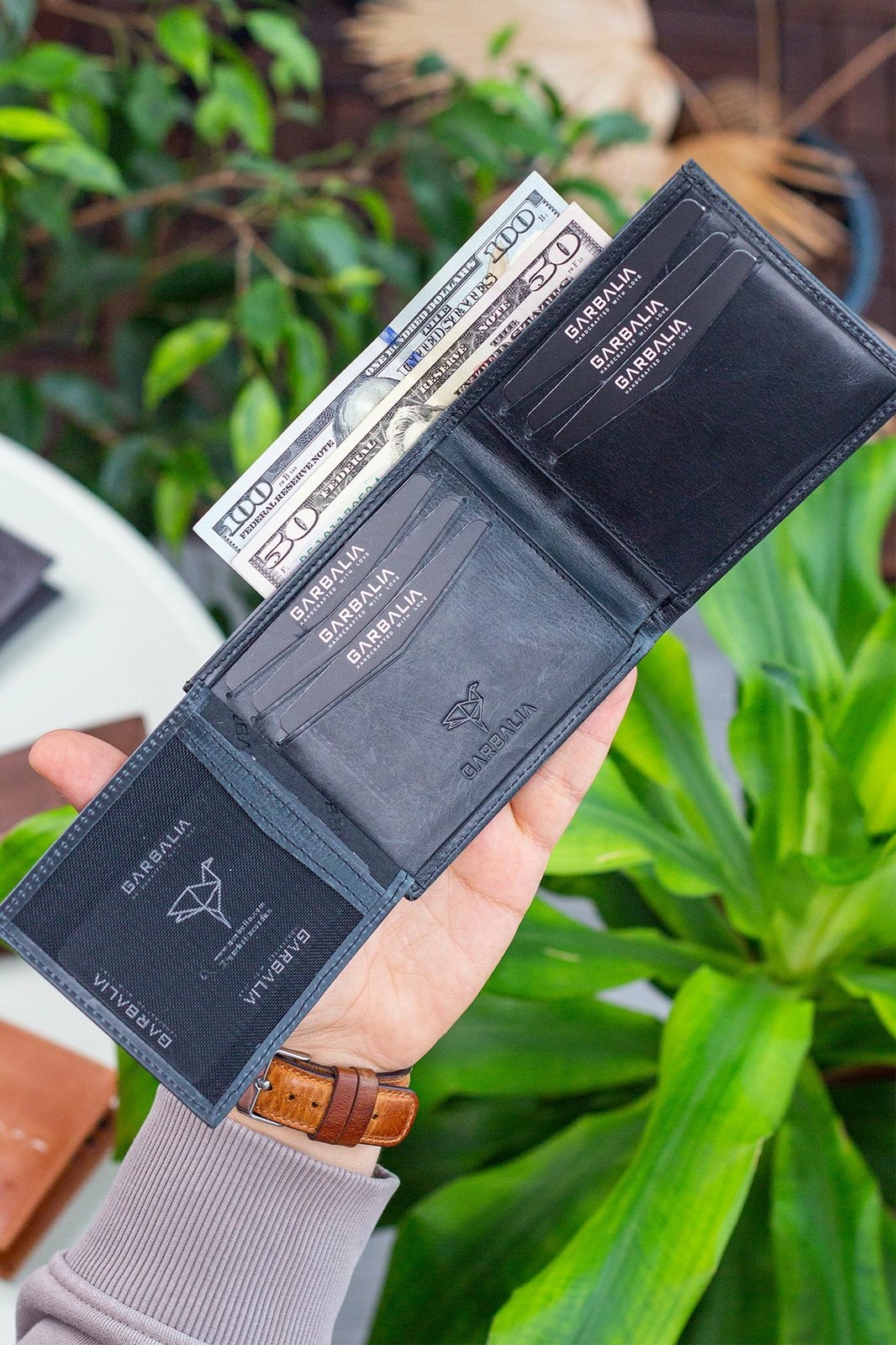 Set portofol dhe rrip (2 copë), Zoozie Bags, Altadena, ngjyrë e zezë