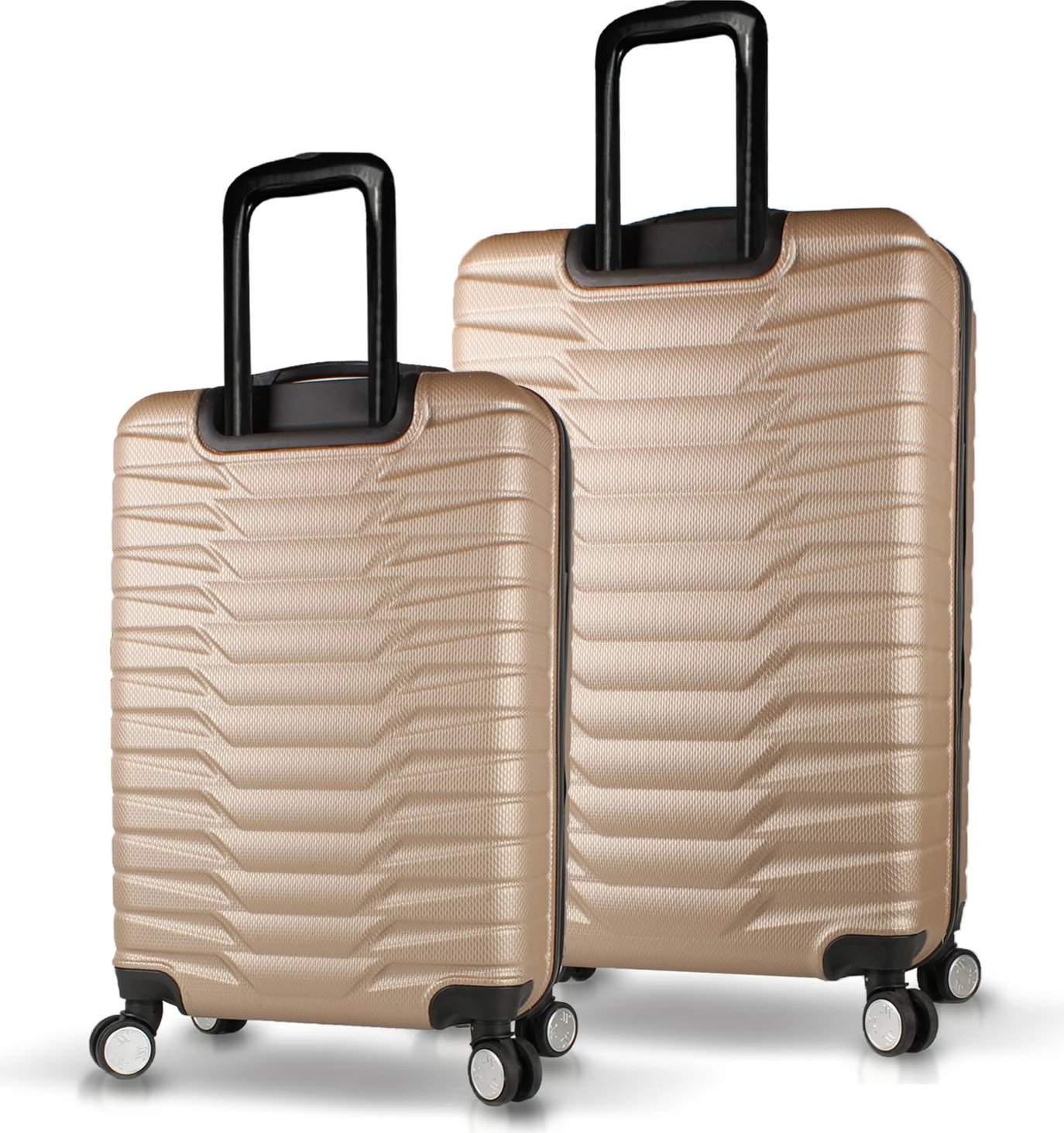 Set valixhesh (2 copë), Zoozie Bags, 5783, ngjyrë ari