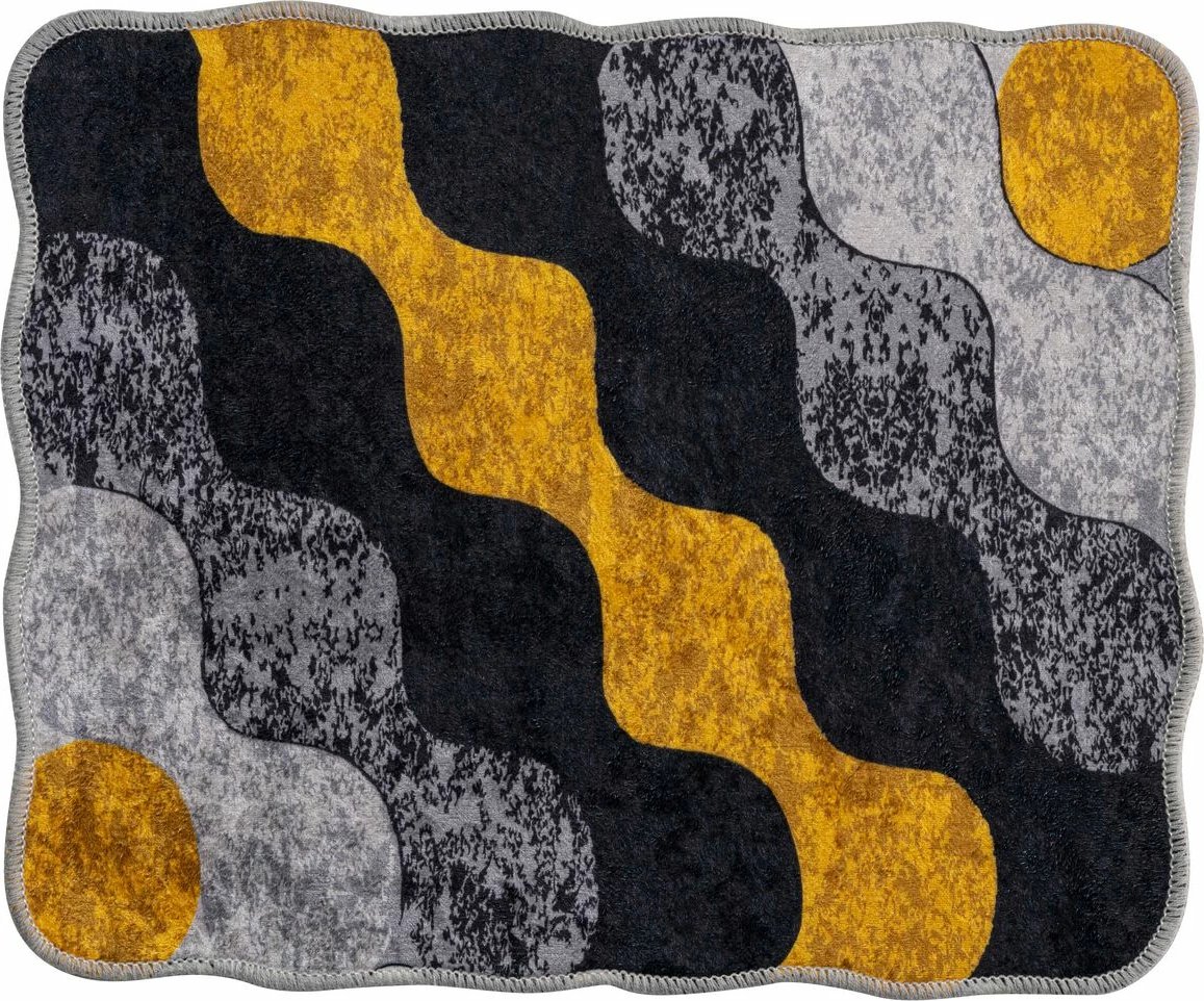 Set tapetash për banjo (2 copa), Mijölnir, rrethore, e verdhë